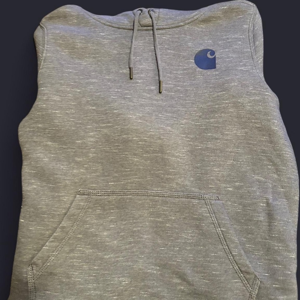 Carhartt Women’s Dusty Purple Hoodie Distressed